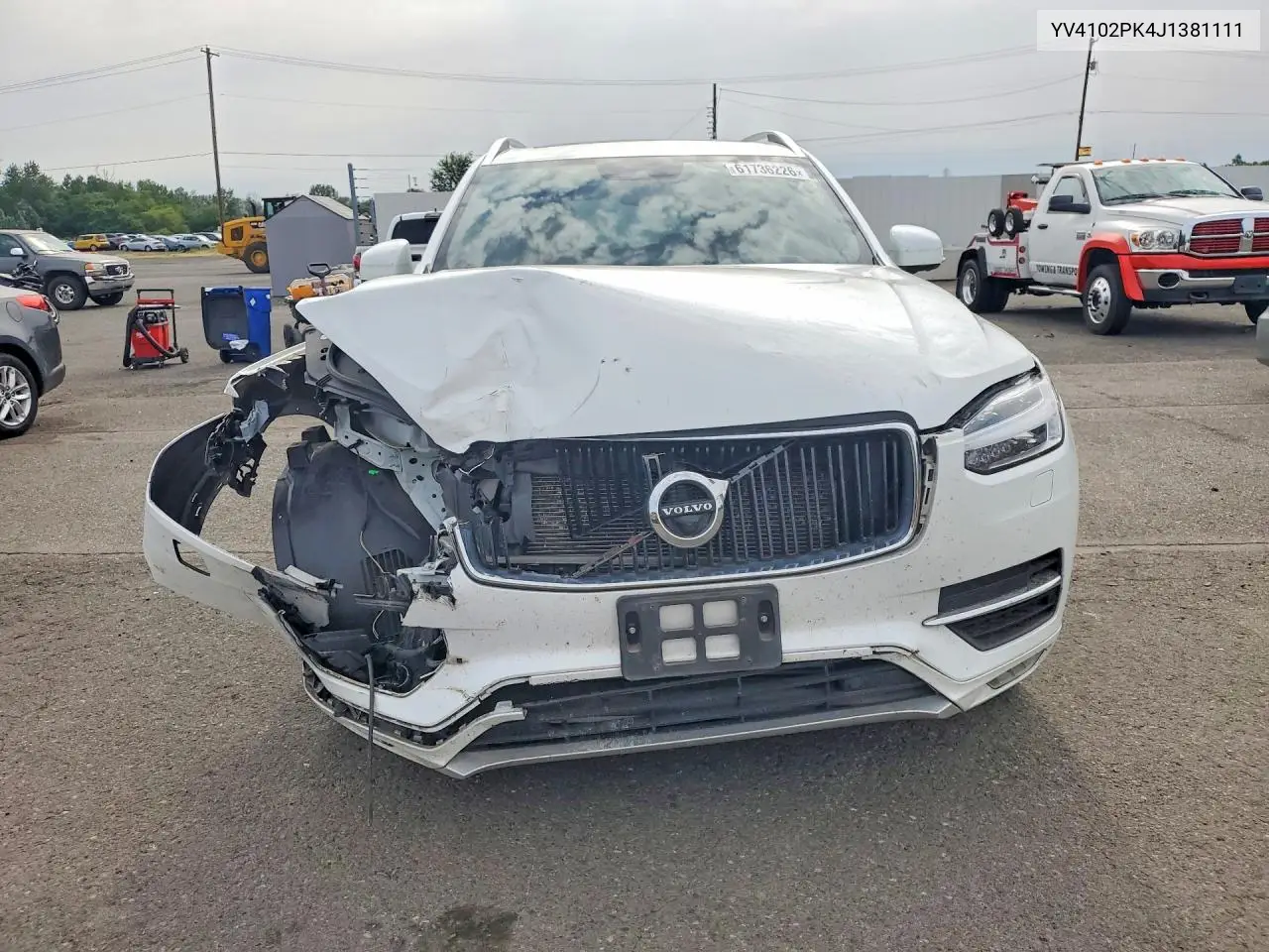 2018 Volvo Xc90 T5 VIN: YV4102PK4J1381111 Lot: 61736226