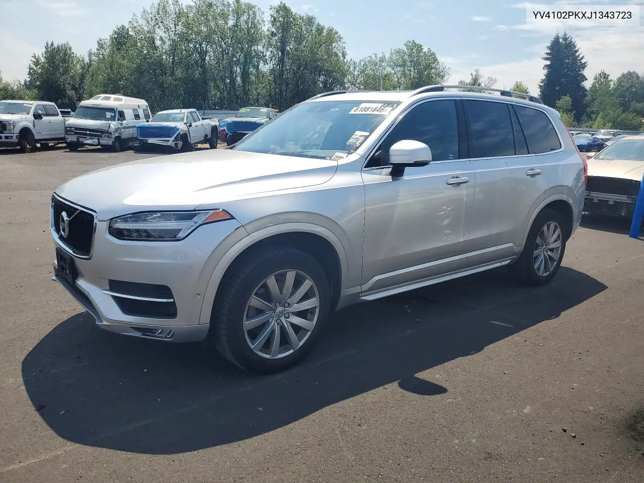 2018 Volvo Xc90 T5 VIN: YV4102PKXJ1343723 Lot: 61881846