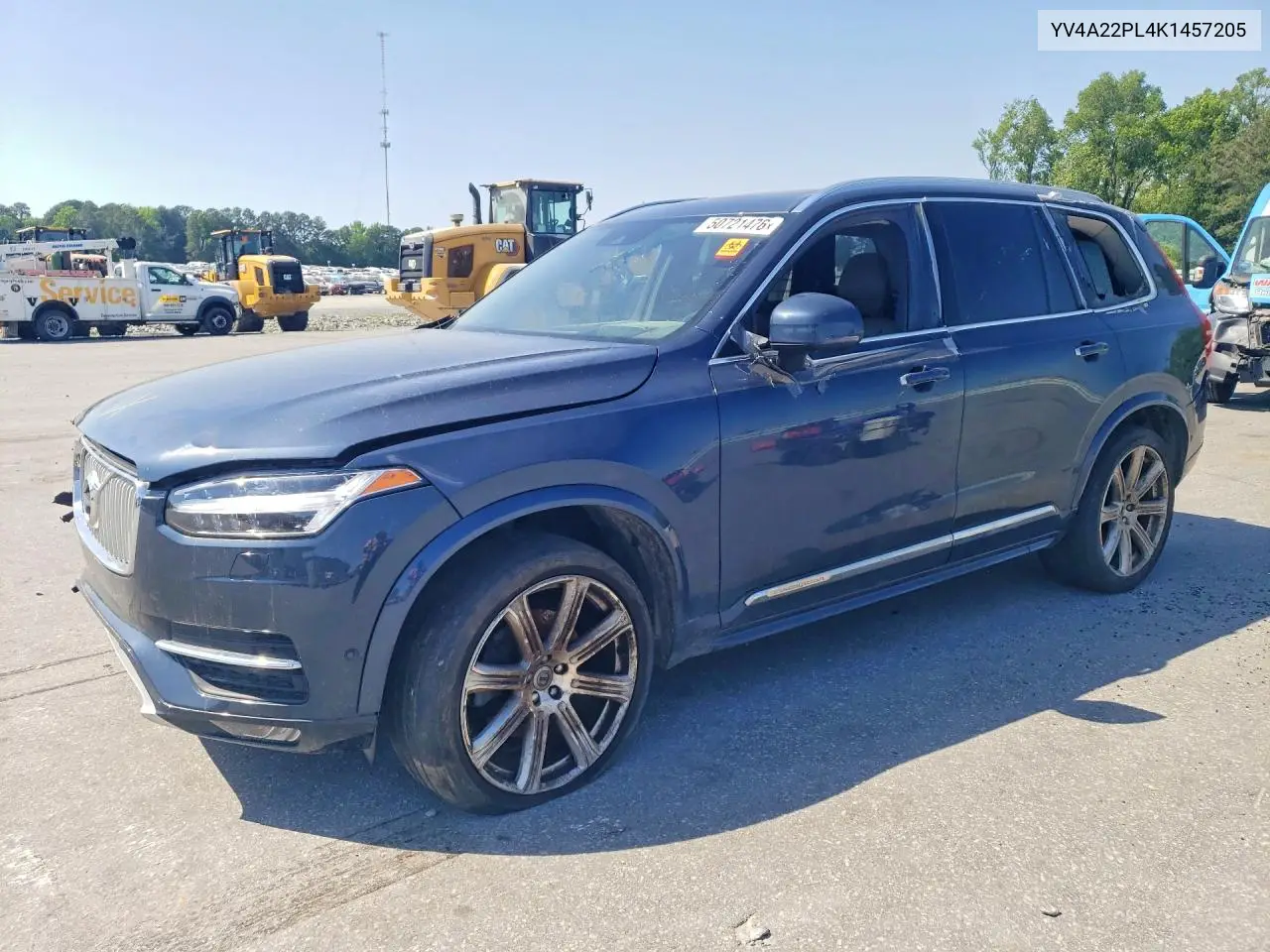 2019 Volvo Xc90 T6 Inscription VIN: YV4A22PL4K1457205 Lot: 50721476
