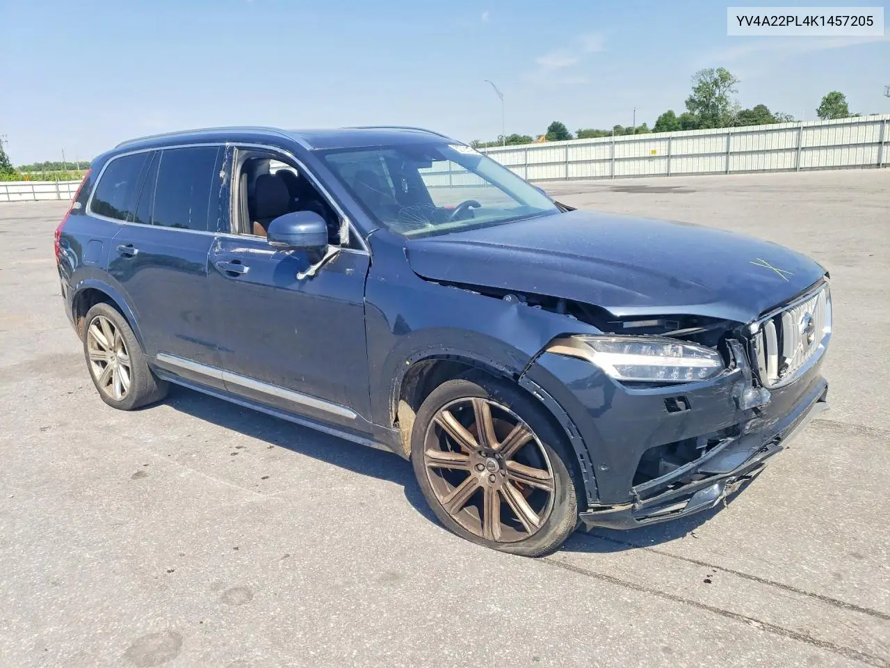 2019 Volvo Xc90 T6 Inscription VIN: YV4A22PL4K1457205 Lot: 50721476