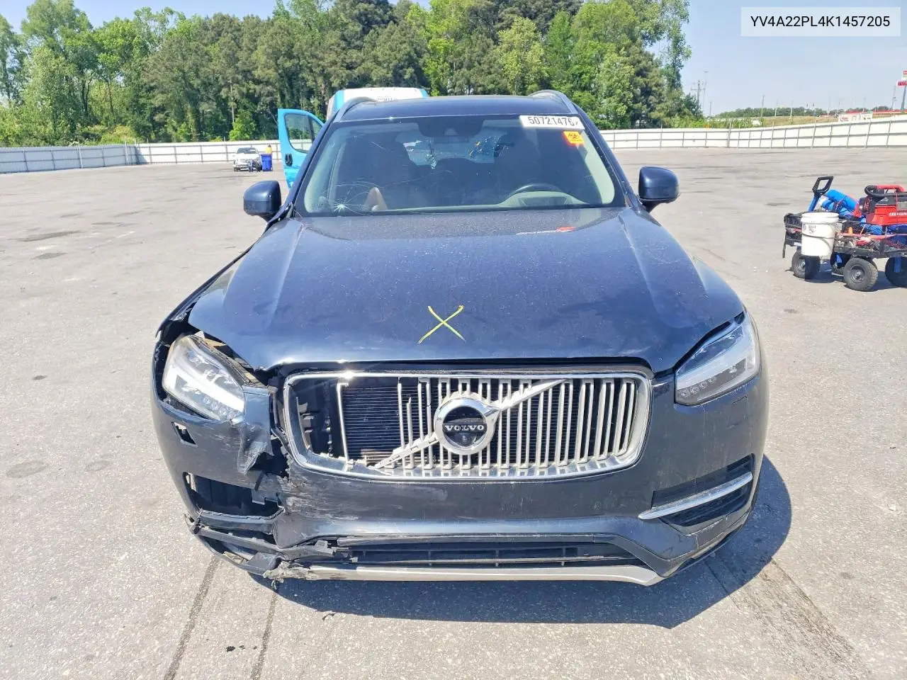 2019 Volvo Xc90 T6 Inscription VIN: YV4A22PL4K1457205 Lot: 50721476