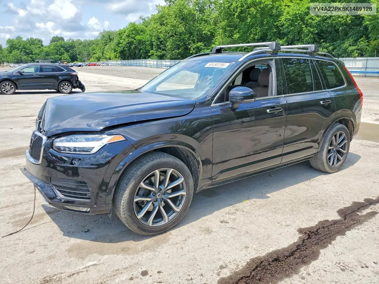 2019 Volvo Xc90 T6 Momentum VIN: YV4A22PK8K1489128 Lot: 58490296