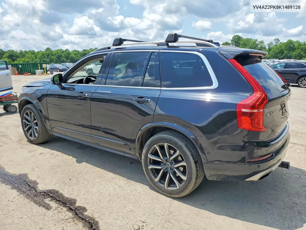 2019 Volvo Xc90 T6 Momentum VIN: YV4A22PK8K1489128 Lot: 58490296