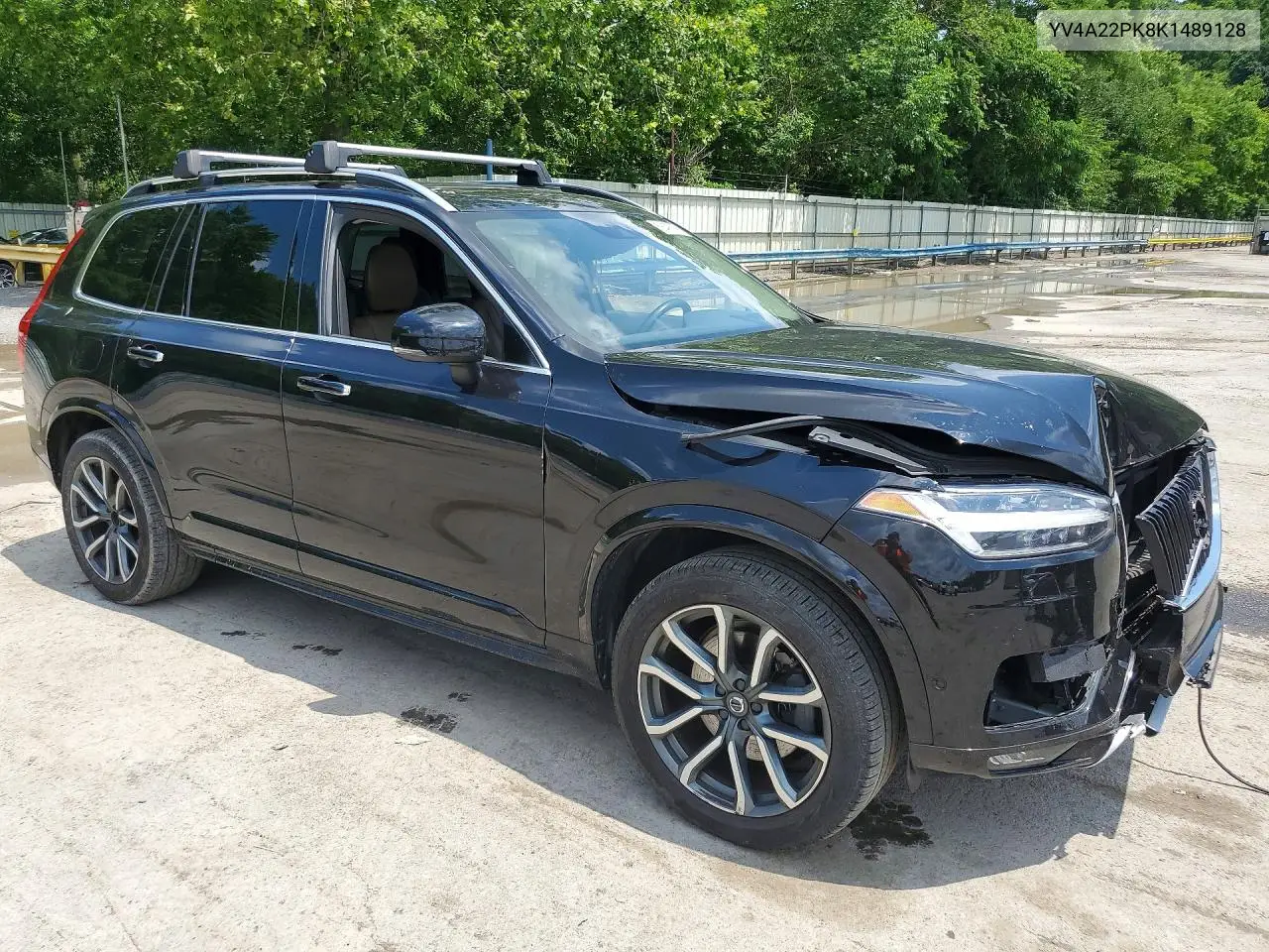 2019 Volvo Xc90 T6 Momentum VIN: YV4A22PK8K1489128 Lot: 58490296