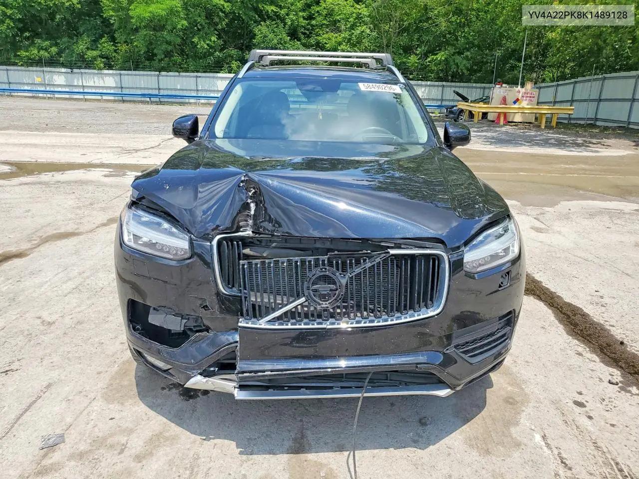 2019 Volvo Xc90 T6 Momentum VIN: YV4A22PK8K1489128 Lot: 58490296