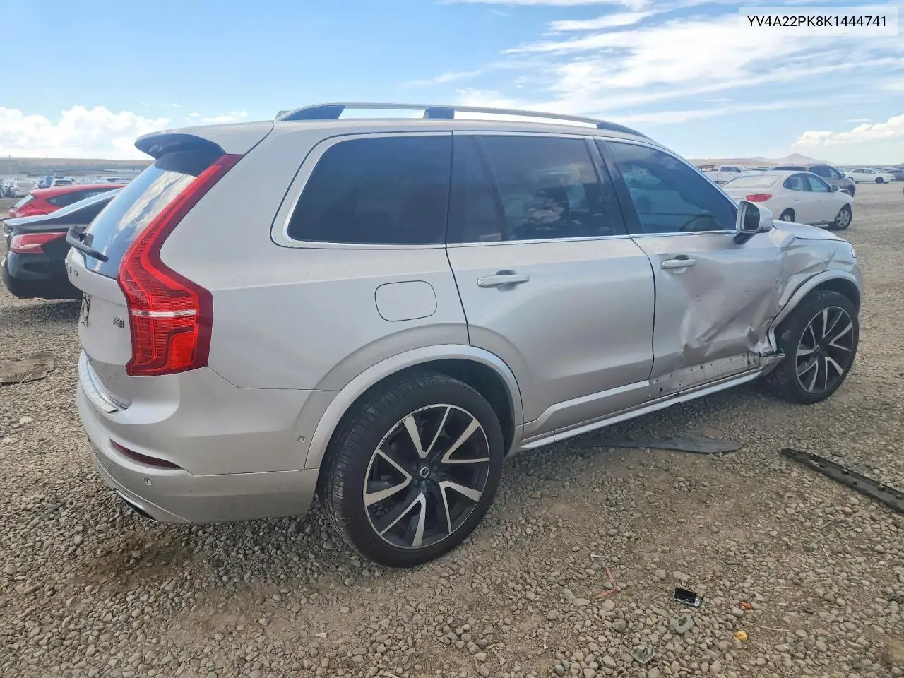 2019 Volvo Xc90 T6 Momentum VIN: YV4A22PK8K1444741 Lot: 60061706