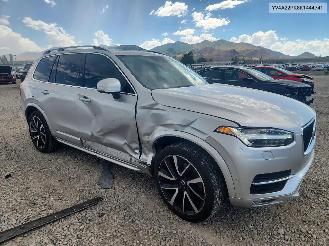 2019 Volvo Xc90 T6 Momentum VIN: YV4A22PK8K1444741 Lot: 60061706
