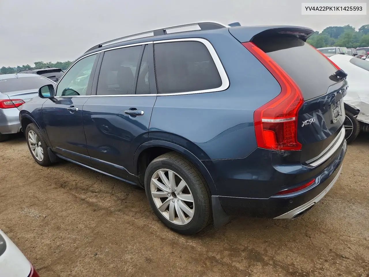 2019 Volvo Xc90 T6 Momentum VIN: YV4A22PK1K1425593 Lot: 60129846