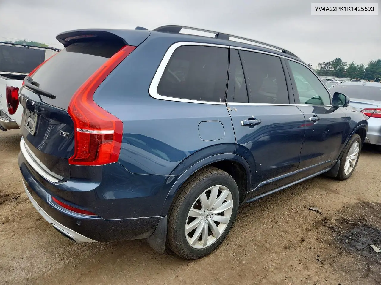 2019 Volvo Xc90 T6 Momentum VIN: YV4A22PK1K1425593 Lot: 60129846