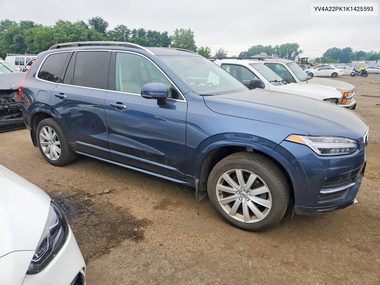 2019 Volvo Xc90 T6 Momentum VIN: YV4A22PK1K1425593 Lot: 60129846