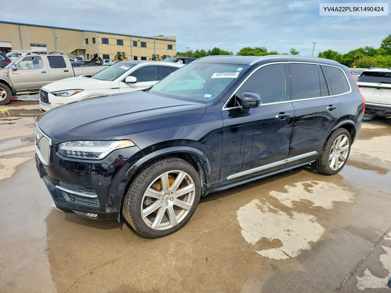 2019 Volvo Xc90 T6 Inscription VIN: YV4A22PL5K1490424 Lot: 60245986