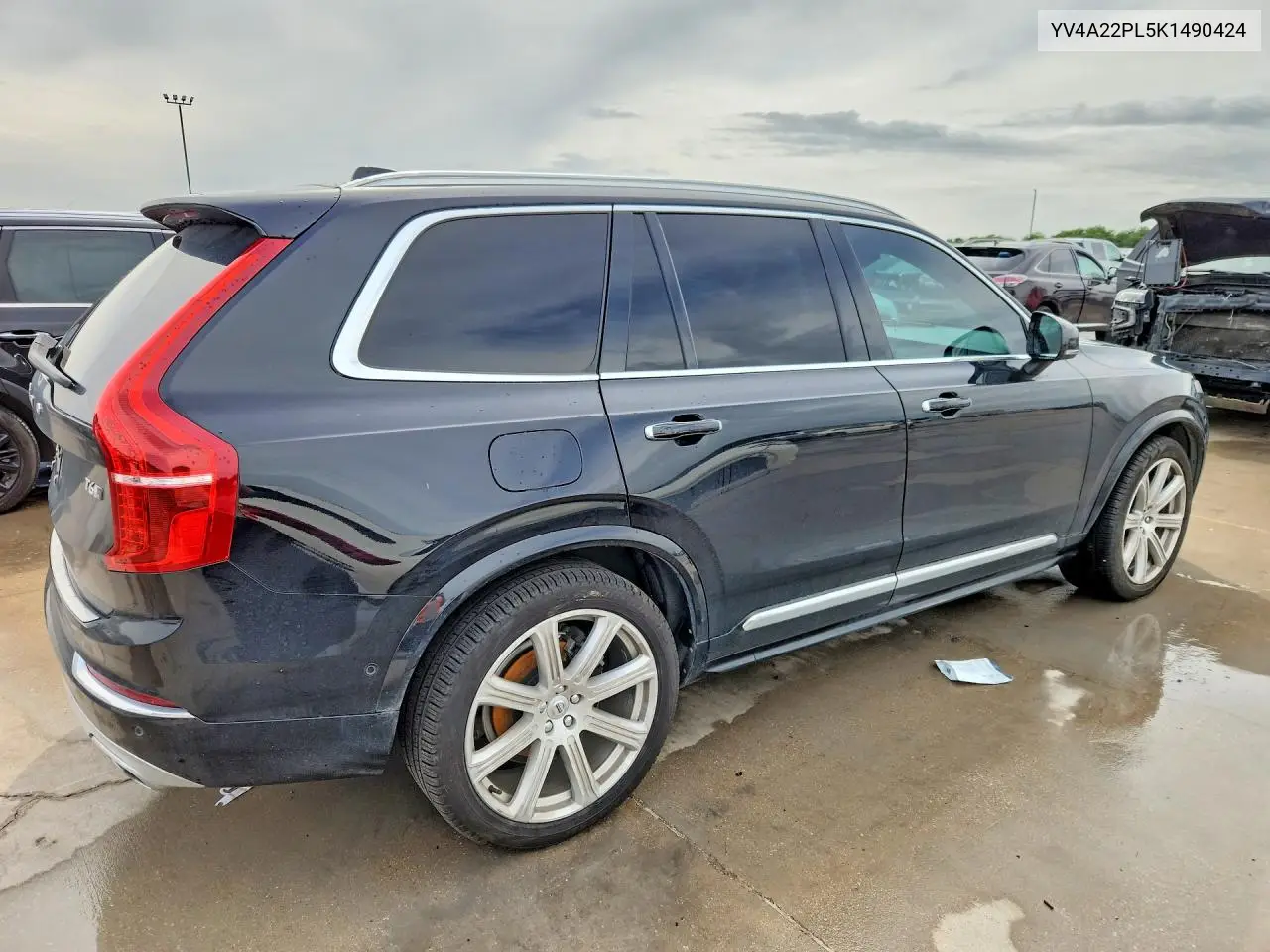 2019 Volvo Xc90 T6 Inscription VIN: YV4A22PL5K1490424 Lot: 60245986