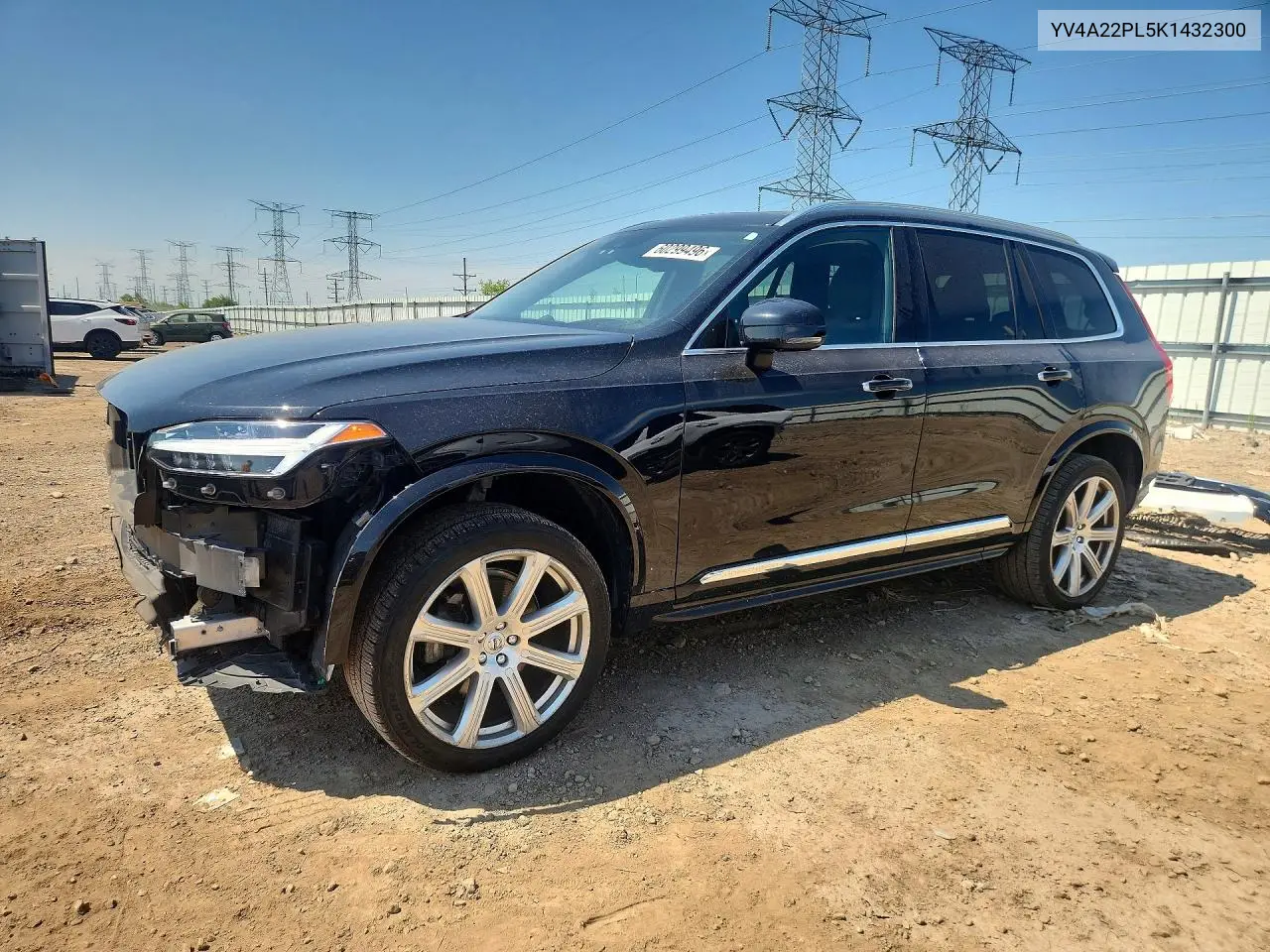 2019 Volvo Xc90 T6 Inscription VIN: YV4A22PL5K1432300 Lot: 60299496