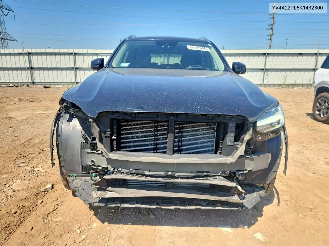 2019 Volvo Xc90 T6 Inscription VIN: YV4A22PL5K1432300 Lot: 60299496