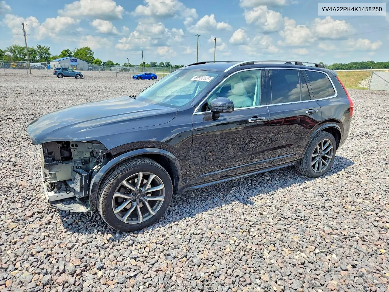 2019 Volvo Xc90 T6 Momentum VIN: YV4A22PK4K1458250 Lot: 60500506