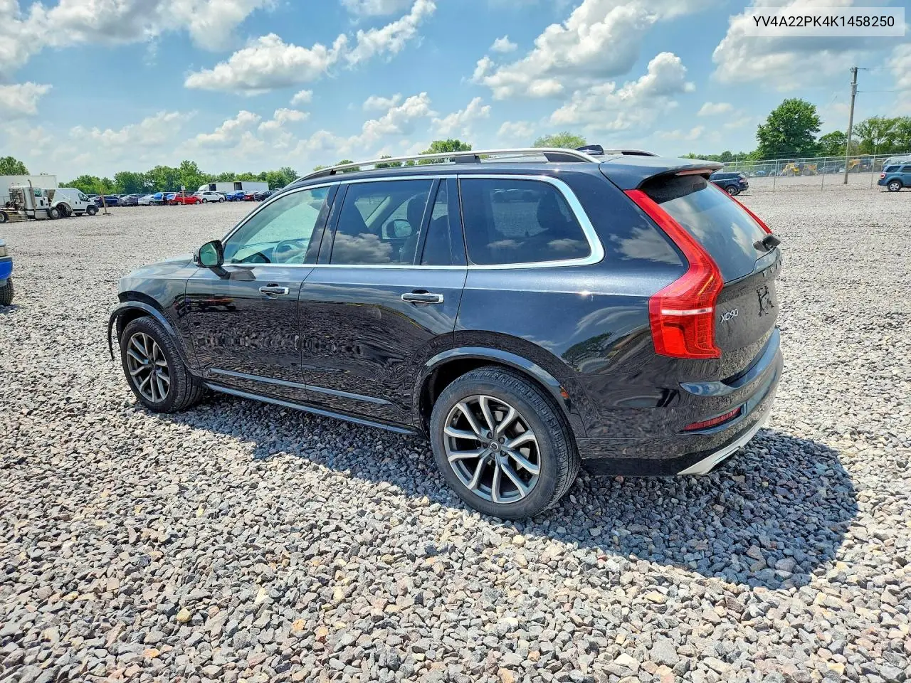 2019 Volvo Xc90 T6 Momentum VIN: YV4A22PK4K1458250 Lot: 60500506