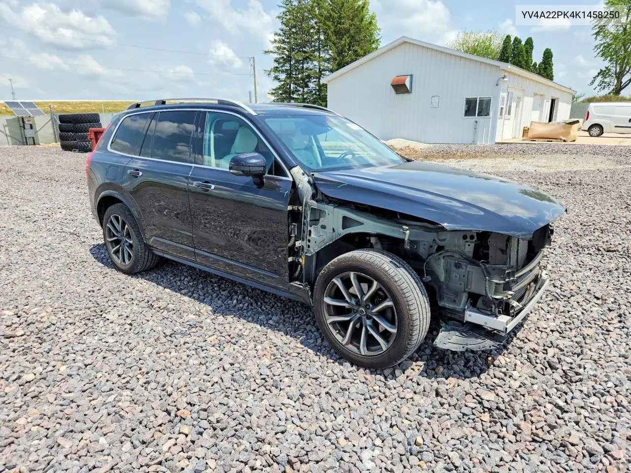 2019 Volvo Xc90 T6 Momentum VIN: YV4A22PK4K1458250 Lot: 60500506