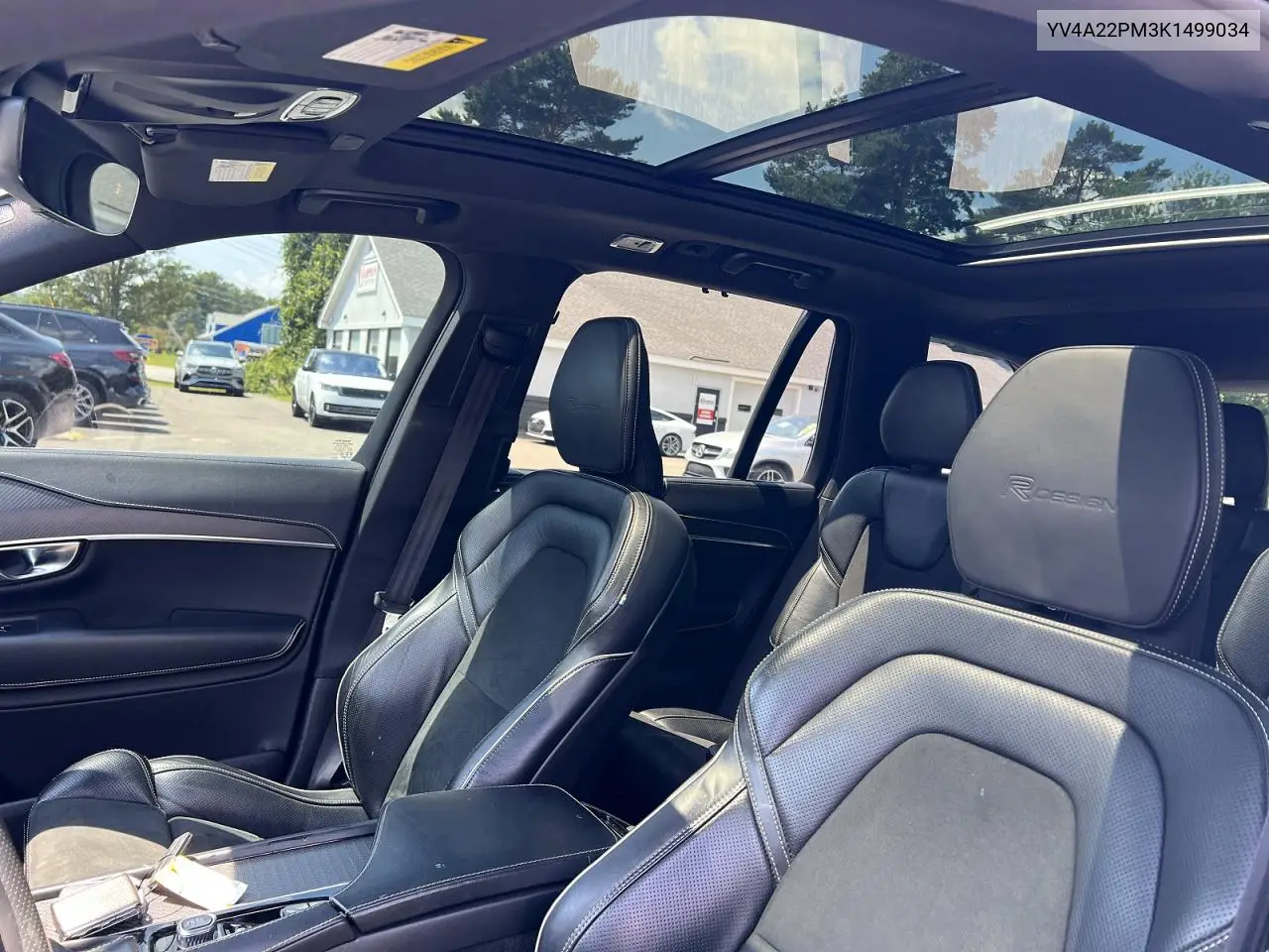 2019 Volvo Xc90 T6 R-Design VIN: YV4A22PM3K1499034 Lot: 60530286