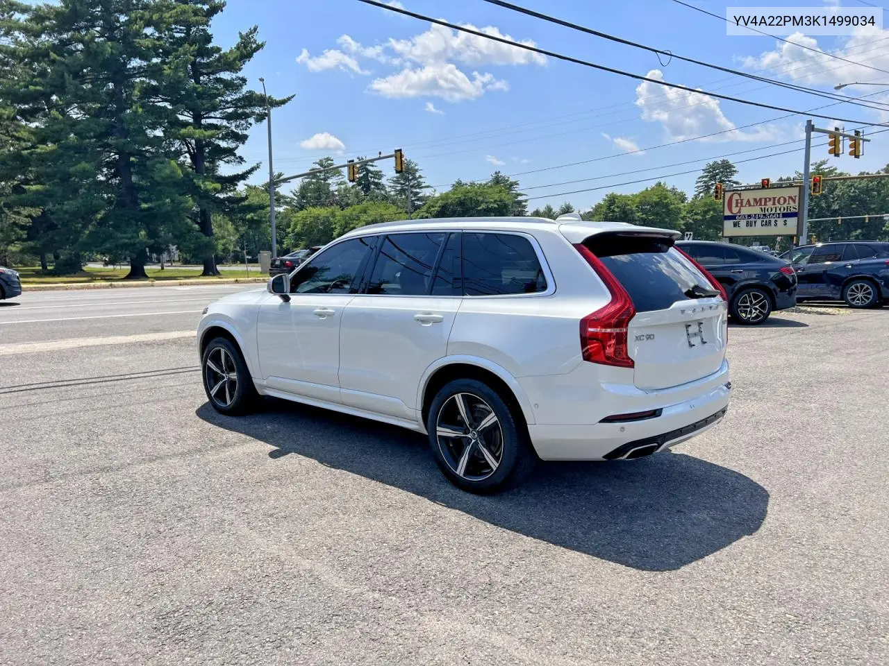 2019 Volvo Xc90 T6 R-Design VIN: YV4A22PM3K1499034 Lot: 60530286