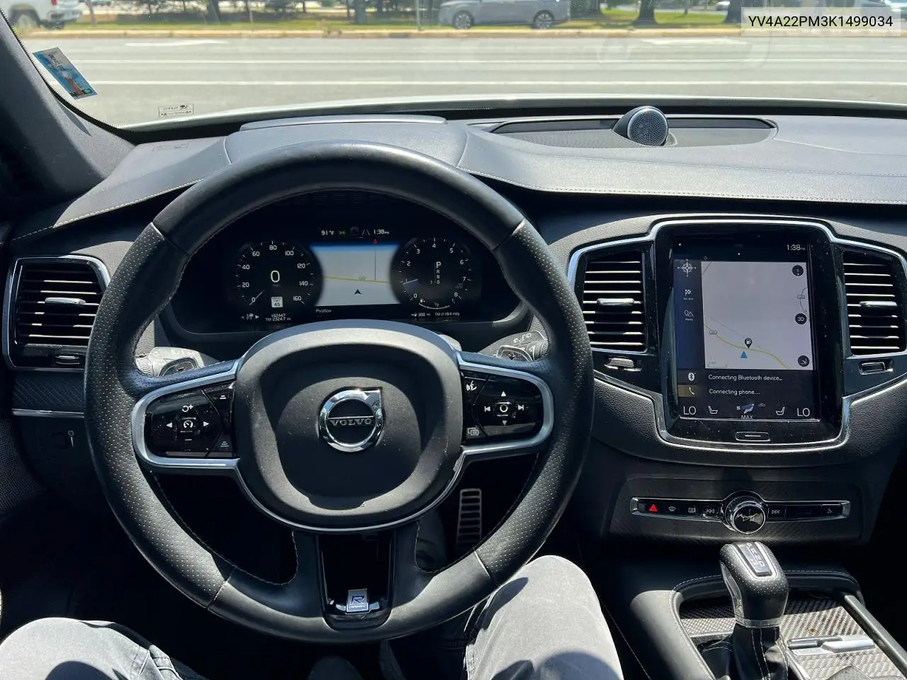 2019 Volvo Xc90 T6 R-Design VIN: YV4A22PM3K1499034 Lot: 60530286