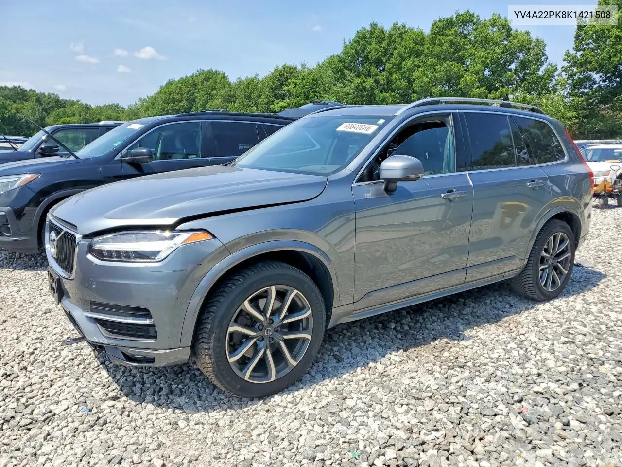 2019 Volvo Xc90 T6 Momentum VIN: YV4A22PK8K1421508 Lot: 60640886