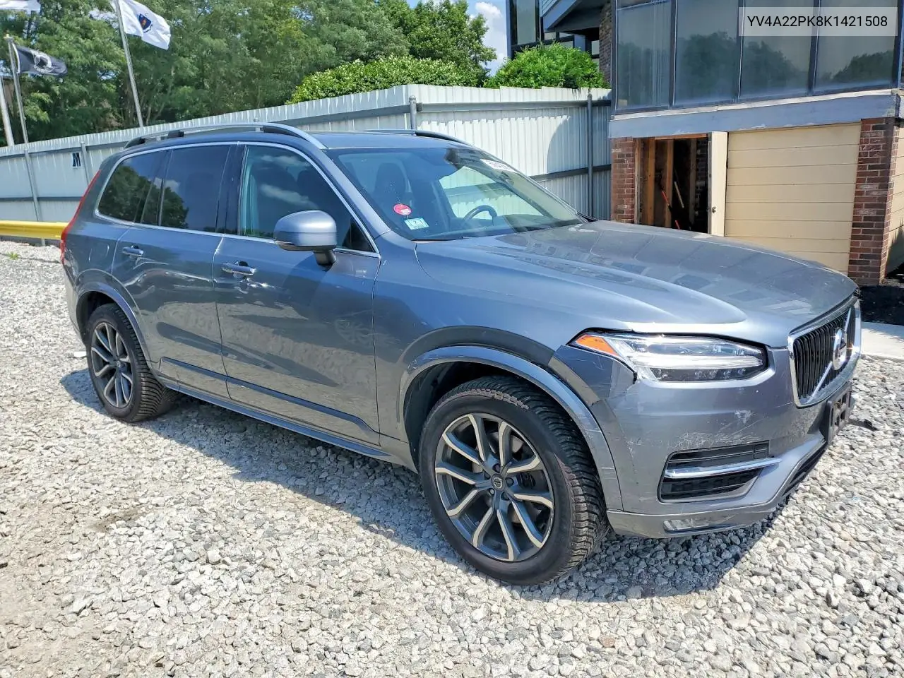 2019 Volvo Xc90 T6 Momentum VIN: YV4A22PK8K1421508 Lot: 60640886