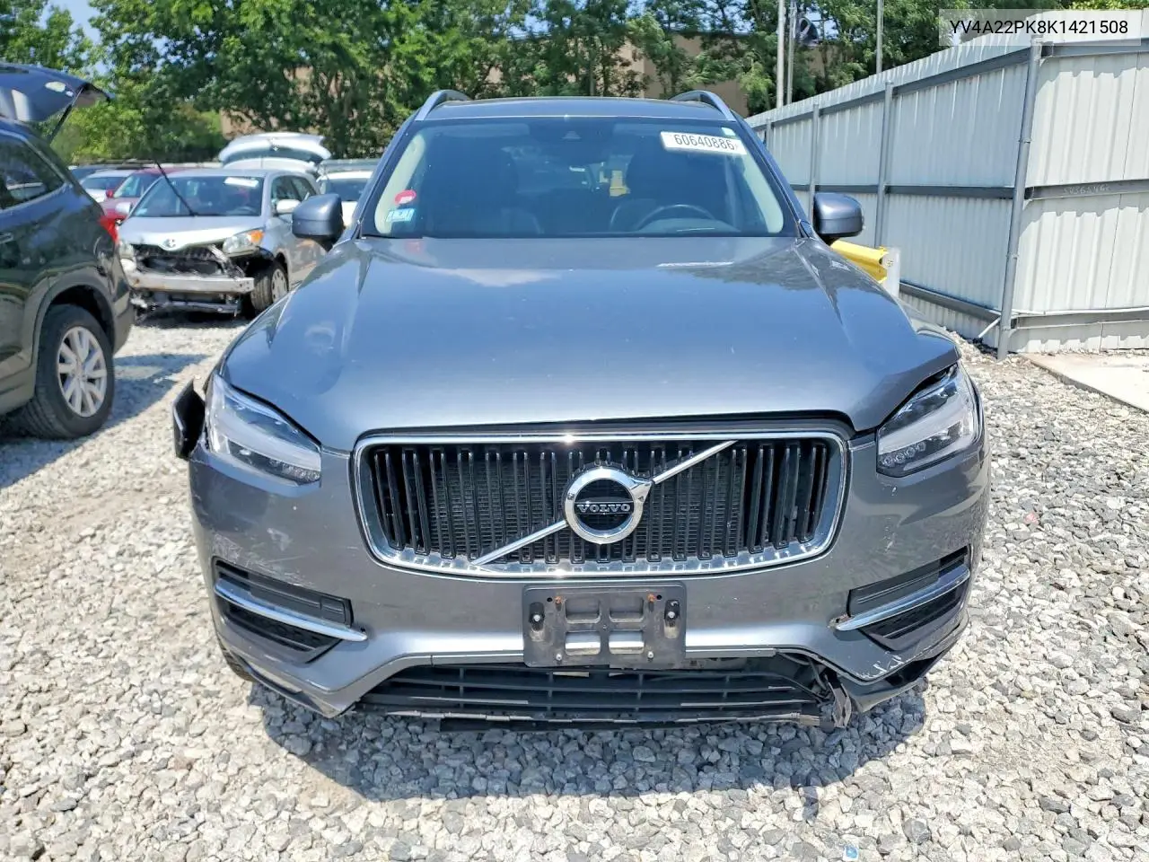 2019 Volvo Xc90 T6 Momentum VIN: YV4A22PK8K1421508 Lot: 60640886