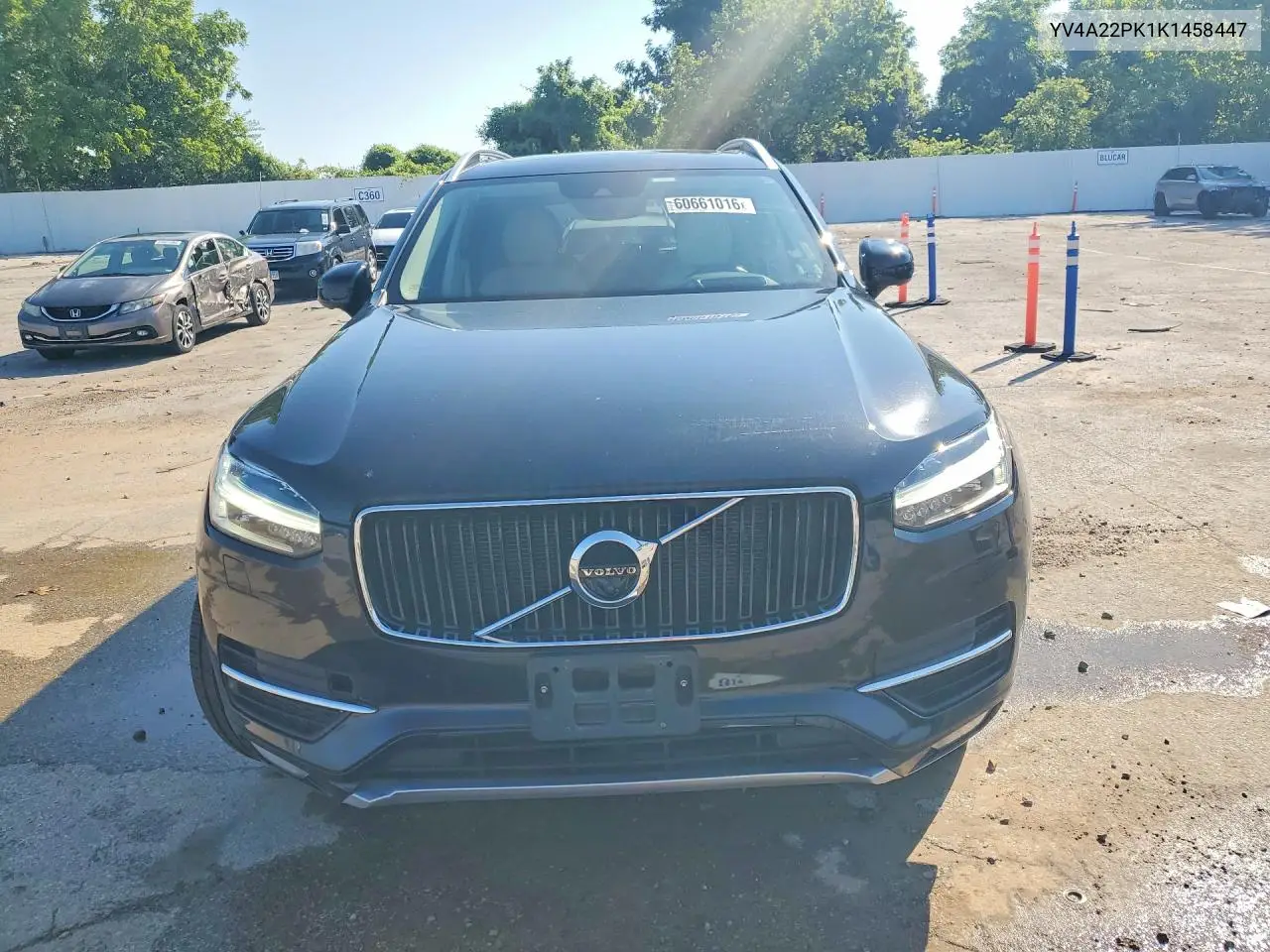 2019 Volvo Xc90 T6 Momentum VIN: YV4A22PK1K1458447 Lot: 60661016