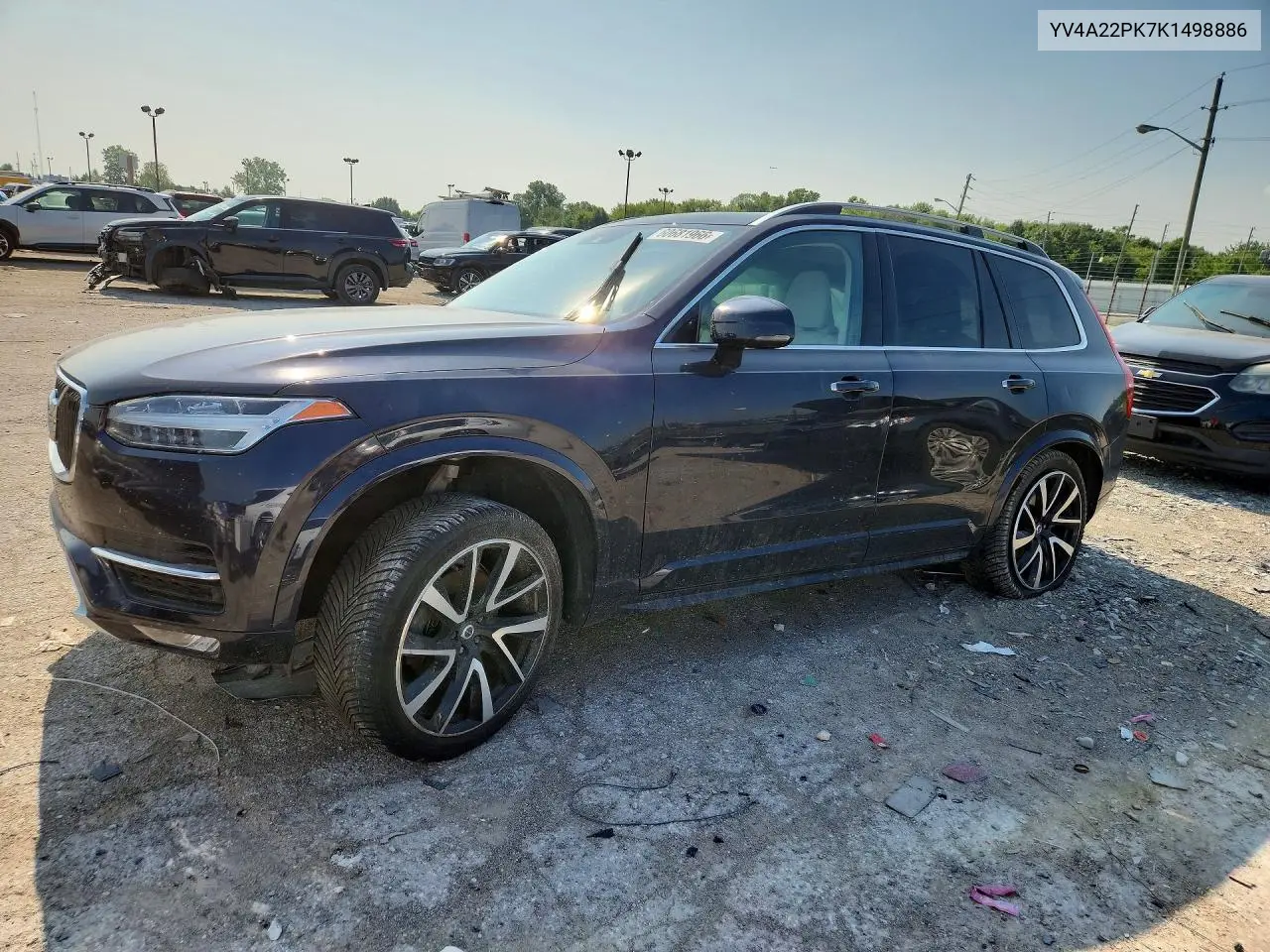 2019 Volvo Xc90 T6 Momentum VIN: YV4A22PK7K1498886 Lot: 60681966