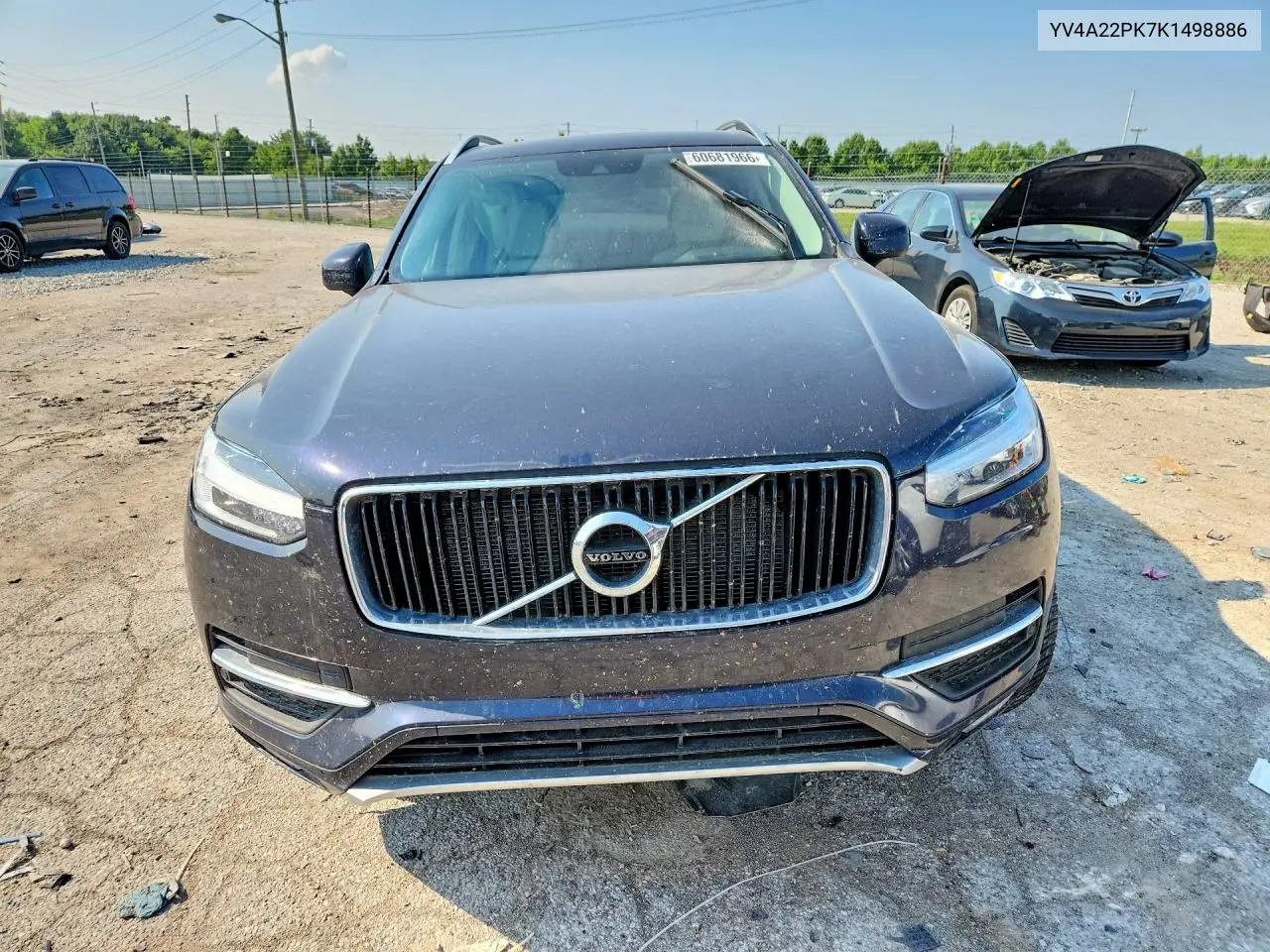 2019 Volvo Xc90 T6 Momentum VIN: YV4A22PK7K1498886 Lot: 60681966