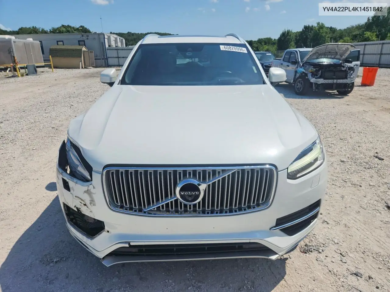 2019 Volvo Xc90 T6 Inscription VIN: YV4A22PL4K1451842 Lot: 60828996