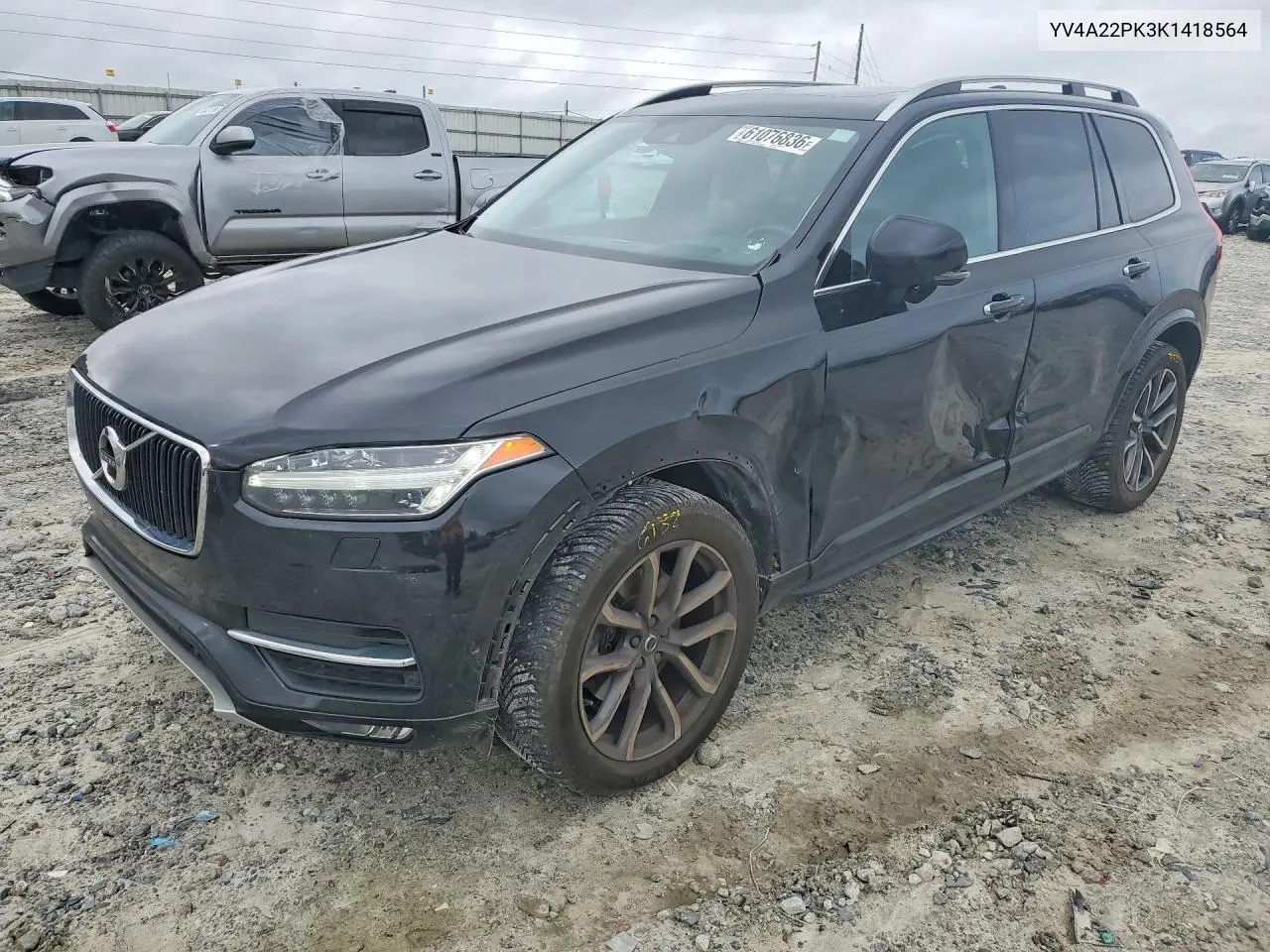 2019 Volvo Xc90 T6 Momentum VIN: YV4A22PK3K1418564 Lot: 61076836