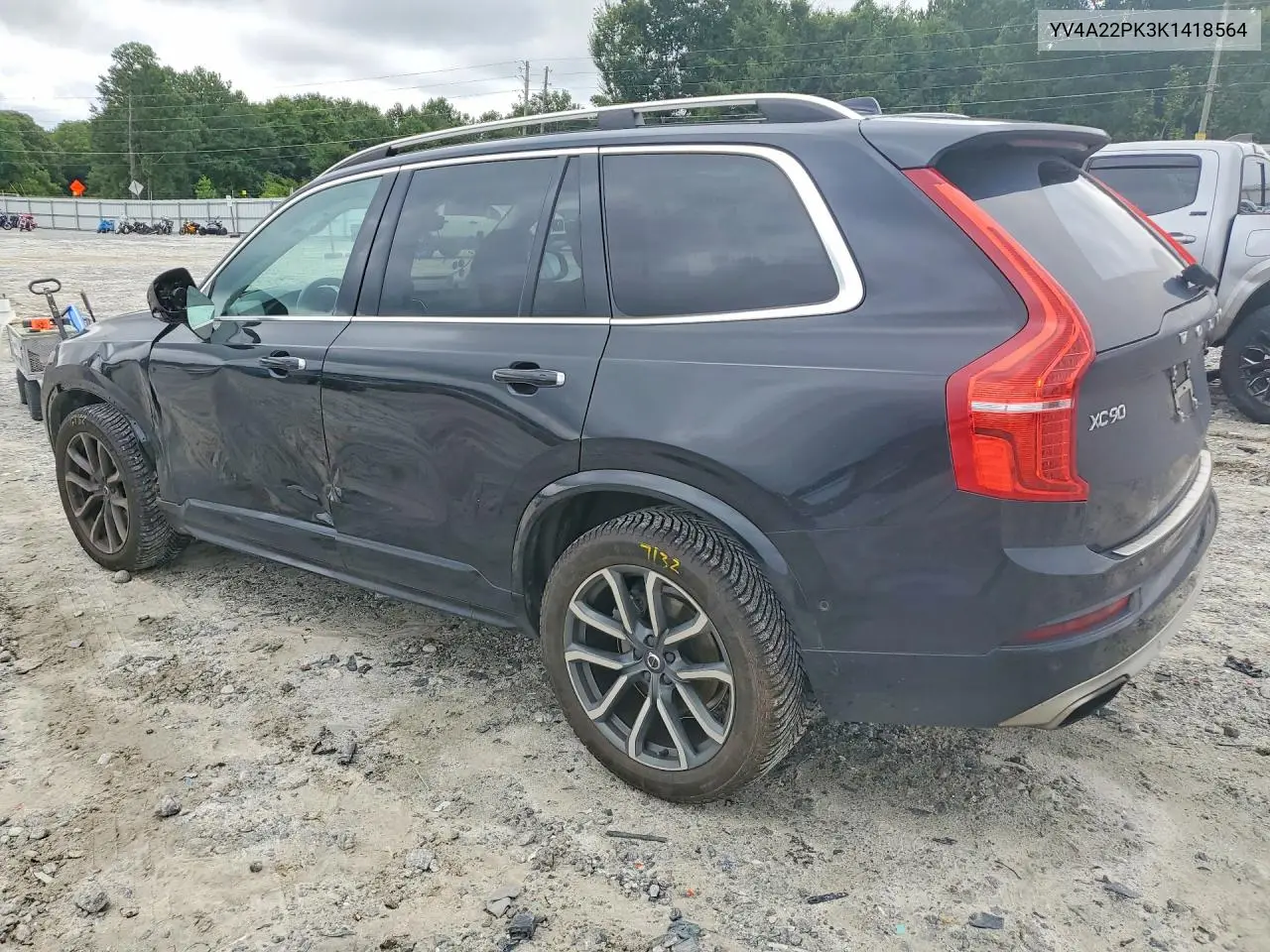2019 Volvo Xc90 T6 Momentum VIN: YV4A22PK3K1418564 Lot: 61076836