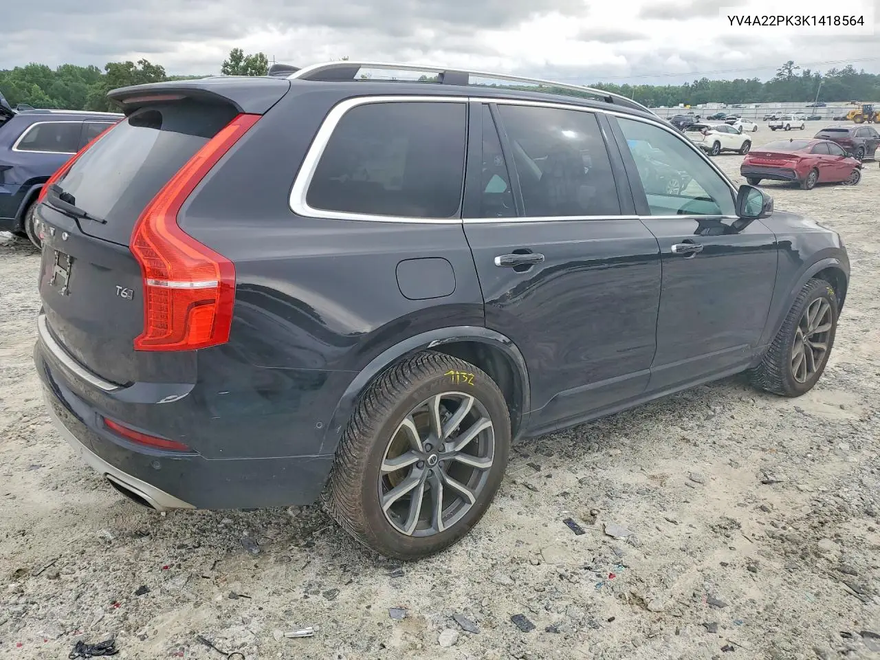 2019 Volvo Xc90 T6 Momentum VIN: YV4A22PK3K1418564 Lot: 61076836