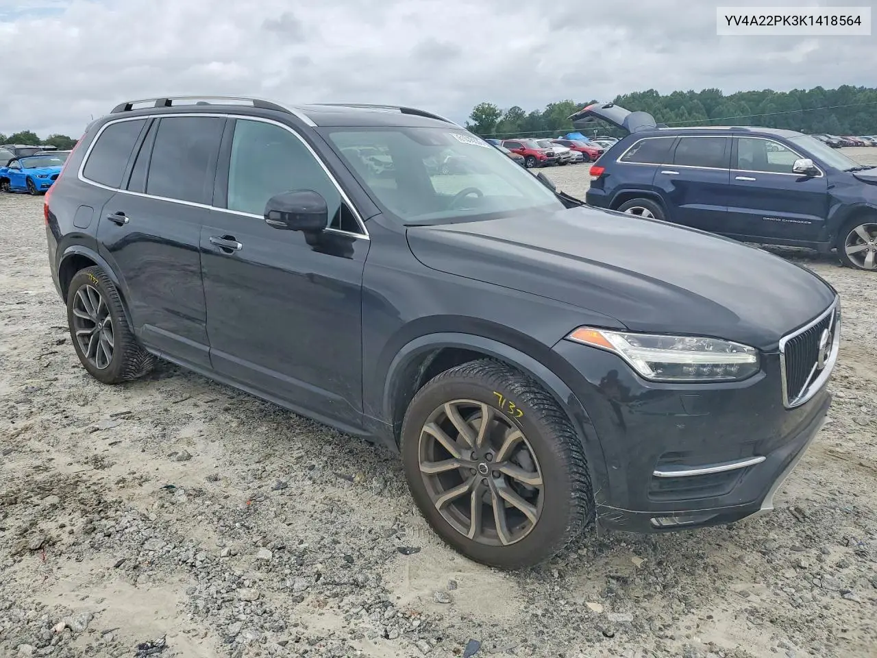 2019 Volvo Xc90 T6 Momentum VIN: YV4A22PK3K1418564 Lot: 61076836