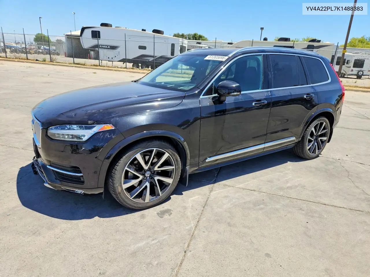 2019 Volvo Xc90 T6 Inscription VIN: YV4A22PL7K1488383 Lot: 61365696