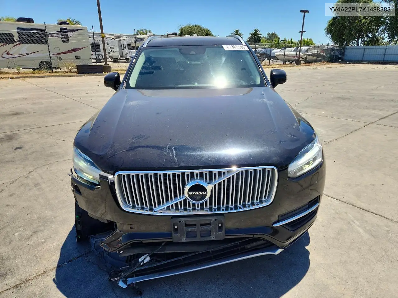 2019 Volvo Xc90 T6 Inscription VIN: YV4A22PL7K1488383 Lot: 61365696