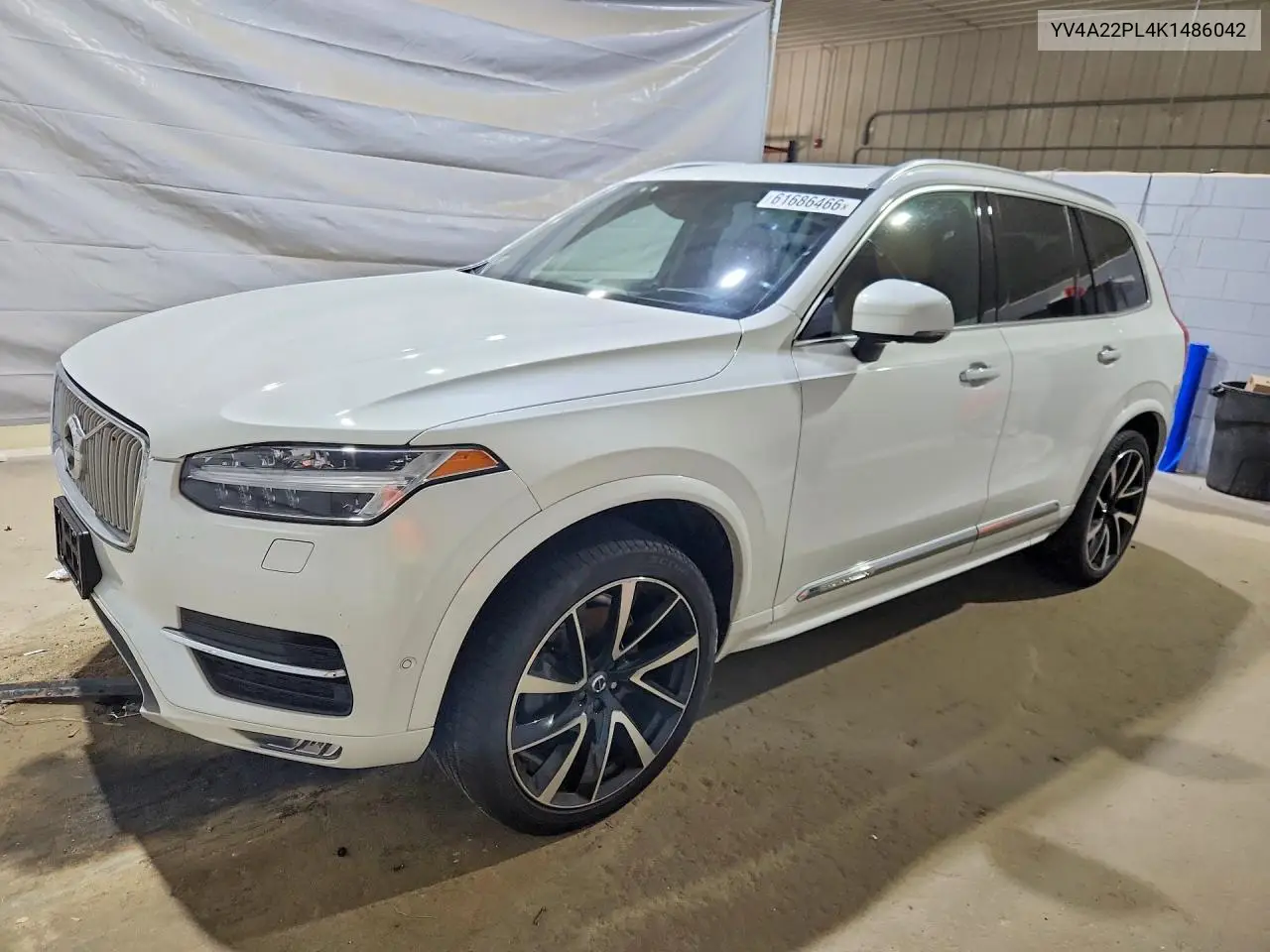 2019 Volvo Xc90 T6 Inscription VIN: YV4A22PL4K1486042 Lot: 61686466