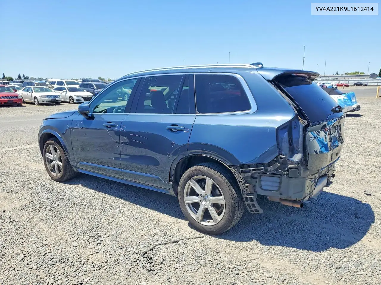 2020 Volvo Xc90 T6 Momentum VIN: YV4A221K9L1612414 Lot: 56108996