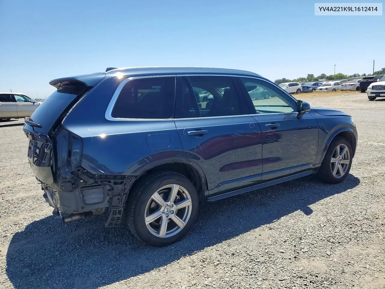 2020 Volvo Xc90 T6 Momentum VIN: YV4A221K9L1612414 Lot: 56108996