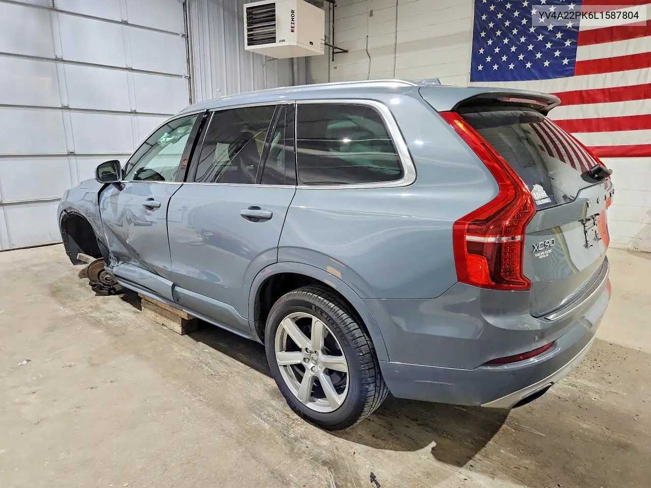 2020 Volvo Xc90 T6 Momentum VIN: YV4A22PK6L1587804 Lot: 57534716