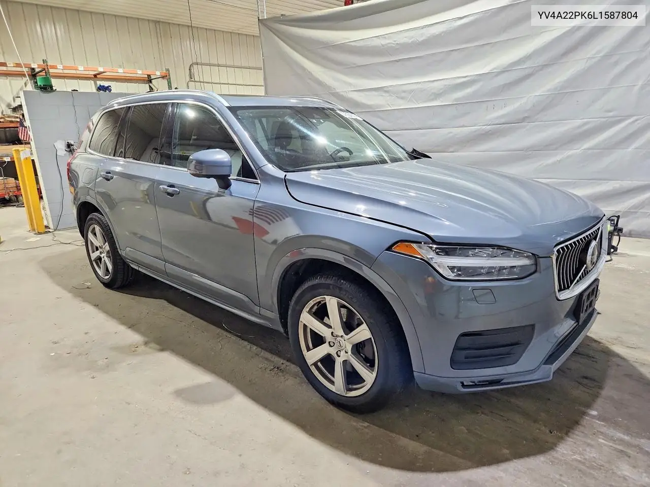2020 Volvo Xc90 T6 Momentum VIN: YV4A22PK6L1587804 Lot: 57534716