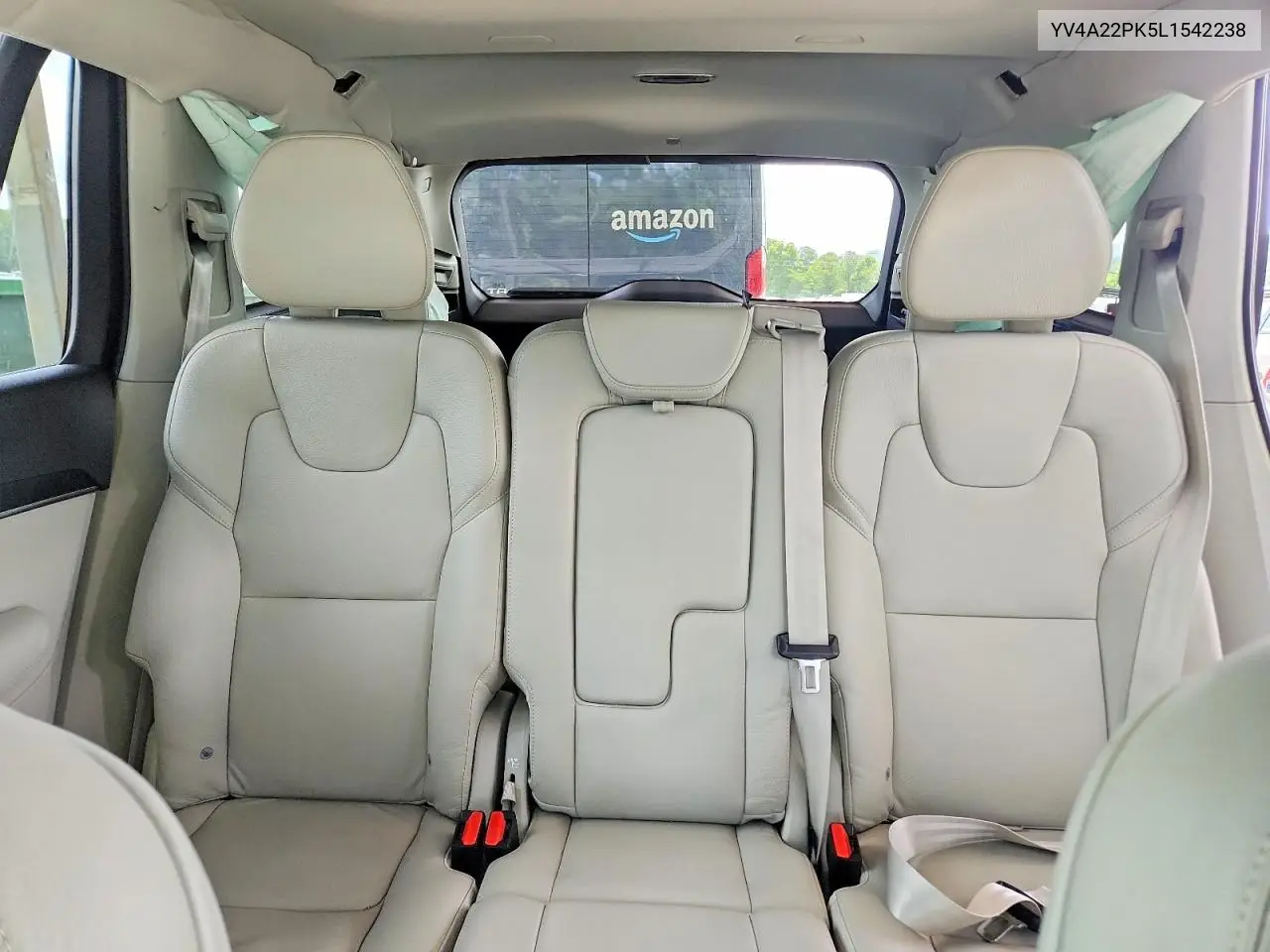 2020 Volvo Xc90 T6 Momentum VIN: YV4A22PK5L1542238 Lot: 59085546