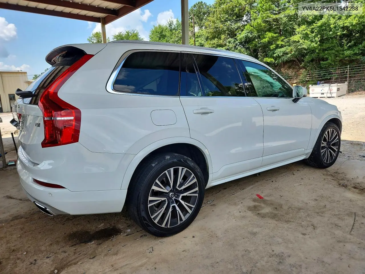 2020 Volvo Xc90 T6 Momentum VIN: YV4A22PK5L1542238 Lot: 59085546