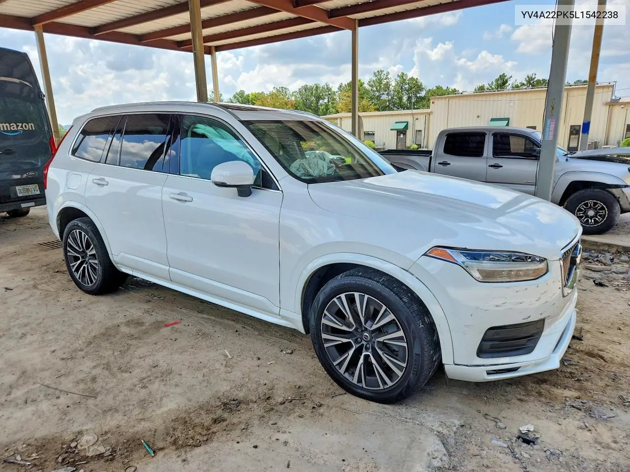 2020 Volvo Xc90 T6 Momentum VIN: YV4A22PK5L1542238 Lot: 59085546