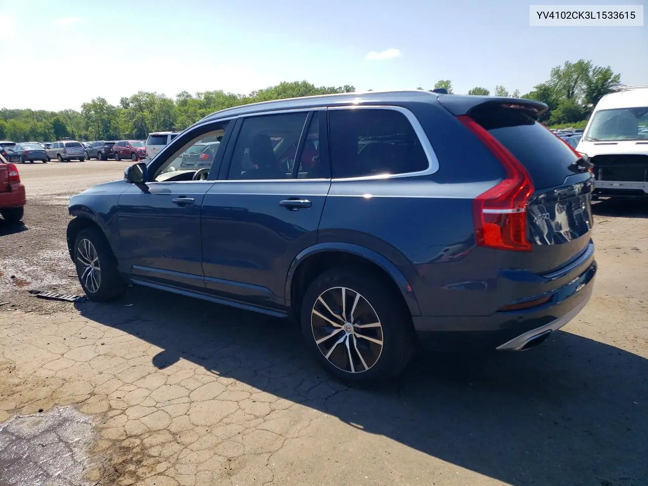 2020 Volvo Xc90 T5 Momentum VIN: YV4102CK3L1533615 Lot: 59768716