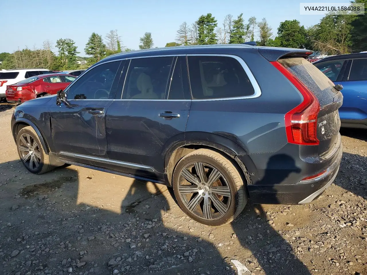 2020 Volvo Xc90 T6 Inscription VIN: YV4A221L0L1584088 Lot: 60751116