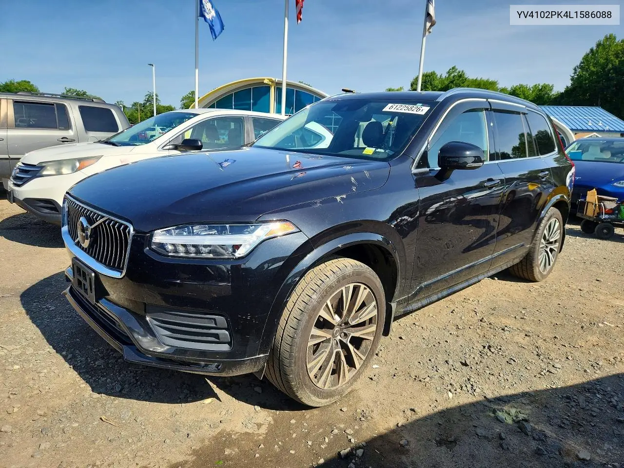 2020 Volvo Xc90 T5 Momentum VIN: YV4102PK4L1586088 Lot: 61225826