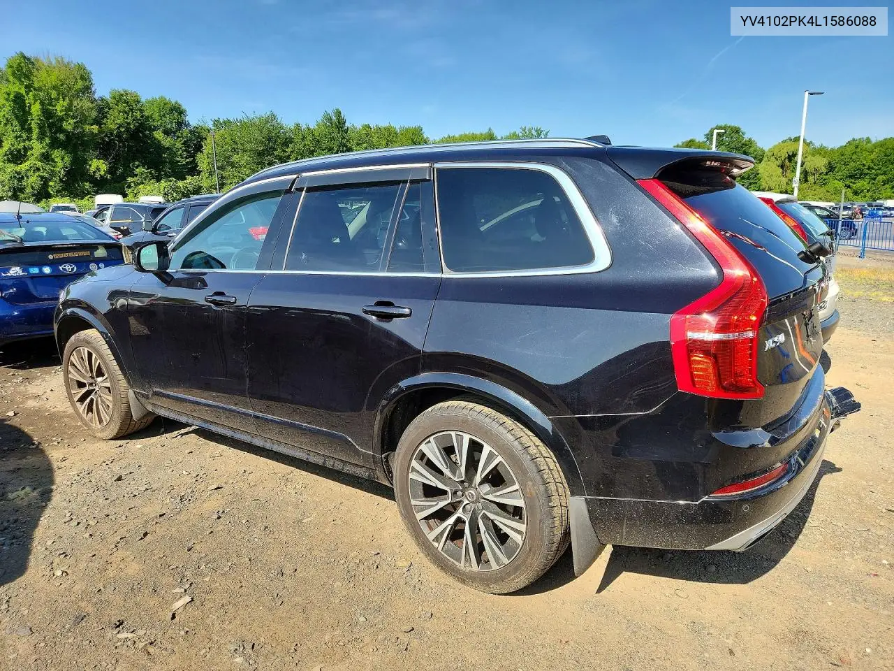 2020 Volvo Xc90 T5 Momentum VIN: YV4102PK4L1586088 Lot: 61225826
