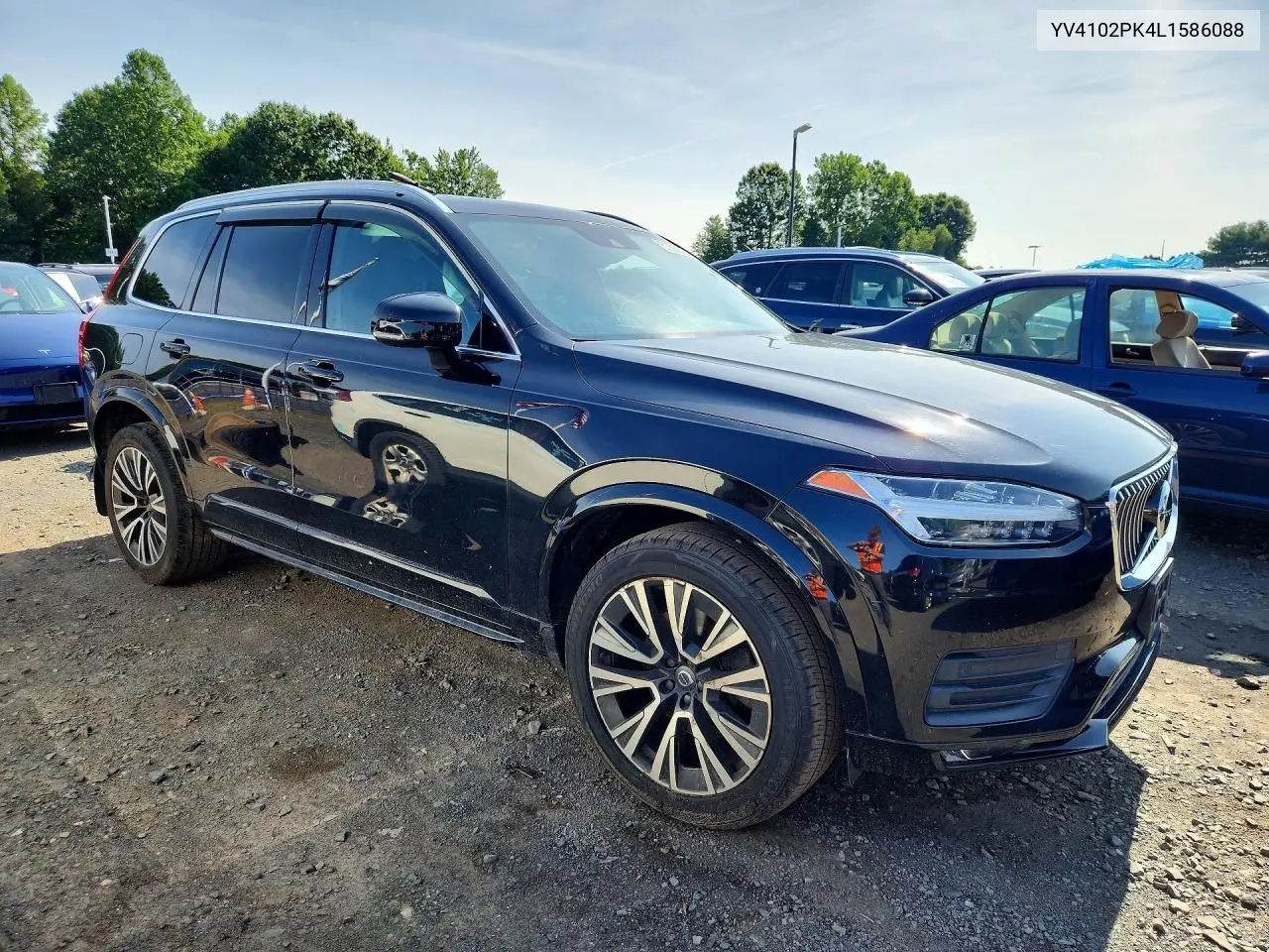 2020 Volvo Xc90 T5 Momentum VIN: YV4102PK4L1586088 Lot: 61225826